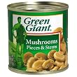 Green Giant Mushrooms Pieces & Stems, 4-Ounce Tins (Pack of 24)