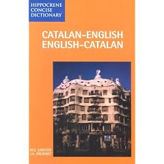 Catalan-English/English-Catalan Concise Dictionary (Hippocrene Concise Dictionary)