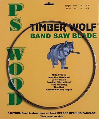 PS Wood Timber Wolf 80 x 3/16 x 10 tpi Band Saw Blade