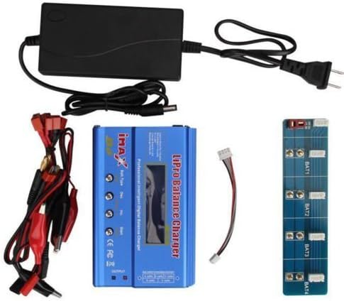 For Yuneec Q500 Quick 4 Battery Parallel Board Charger &amp; B6 Adapter for Yuneec Q500 Quadcopter