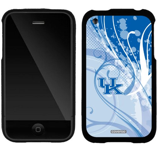 University of Kentucky - swirl design on a Black iPhone 3G/3GS Slider Case by Coveroo