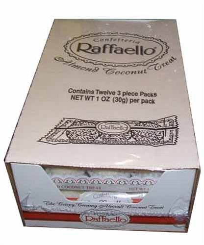 Ferrero Raffaello Almond Coconut Candy 36 count by Ferrero Rocher