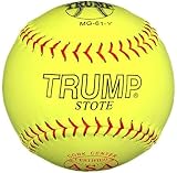 Trump&reg; MG-61-Y MP Series Leather ASA 12 Inch Softball (Sold in Dozens)