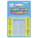 Magic Candle Blue 10 Pack