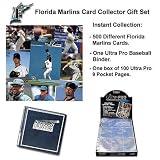 Various Brands Florida Marlins 500 Card Collector Gift Set