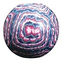 4" Purple Swirl Candle