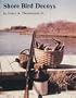 Shore Bird Decoys