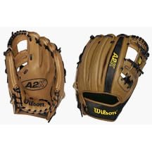 11 1 2 A2K&reg; H-Web Infielder's Baseball Glove from Wilson (Worn on the Left Hand) by Wilson