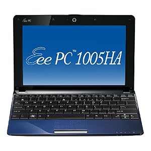 Asus Eee PC 1005HA-MU17-BU 10.1-Inch Intel Atom Netbook Computer (Royal Blue)