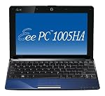ASUS Eee PC 1005HA-PU1X-BU 10.1-Inch Blue Netbook - 10.5 Hour Battery Life