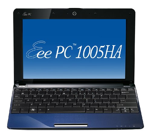 Asus Eee PC 1005HA-PU17-BU 10.1-Inch Intel Atom Netbook Computer (Royal Blue)