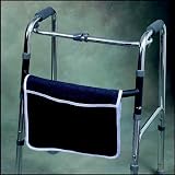 Universal Walker Carry-All Pouch - Navy Color - One Compartment - Each