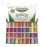UPC 071662980160 product image for Crayola 800CT Regular Size Crayons 16 Colors Classpack | upcitemdb.com