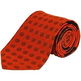 Auburn Tigers Orange Team Logo Silk Tie