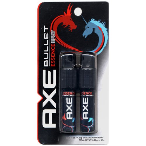 AXE Deodorant Bodyspray Bullet, Essence, 2 ea (2 Pack)