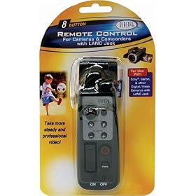 Buy 8 Button Remote Control For Sony and Canon Digital Cameras Camcorders with LANC... now!