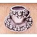 Vicenza Cabinet Hardware Tea Cup amp Saucer Knob Antique Silver K 1062 AS