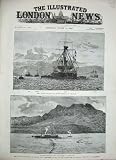 1888 SHIP H.M.S RUPERT BEREHAVEN BANTRY BAY WAR HERO