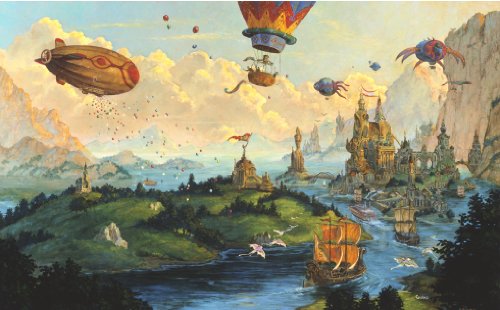 Tom Kidd Dunne Estates Wooden Jigsaw Puzzle