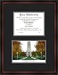 University of Toledo Diplomate Diploma Frame & Lithograph