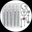 EXTERNALLY THREADED BASIC JEWELRY KIT 14G