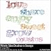 Photoshop Brushes - Wordy Titles Brushes and Stamps