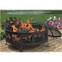 CobraCo FB6540 Round Bravo Fire Pit with Screen and Cover