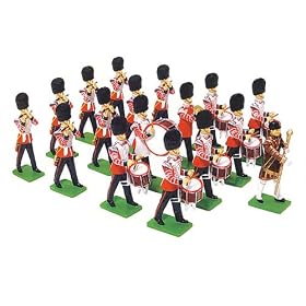 CEREMONIAL COLLECTION - GRENADIER GUARDS DRUM AND FIFE SET, (17 PIECE SET) by William Britain