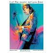 Santana -Playing Guitar- Decal