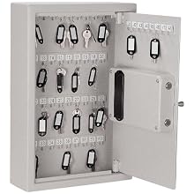 Buddy Products Key Safe, 4 x 17.75 x 11.75, Platinum (3221-32)