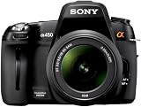 Sony - DSLR-A450L - Kit Reflex - 14 Mpix + Objectif 18 - 55 mm SAM - Noir
