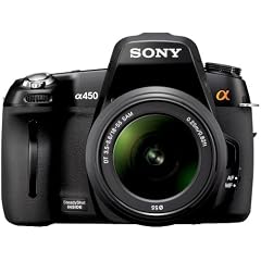 Sony DSLR-A450L SLR-Digitalkamera (14 Megapixel, EXMOR Sensor, Live-View) inkl. 18–55 mm F3,5–5,6 SAM Objektiv