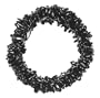 Black Tourmaline Chip Stretch Bracelet