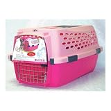 Kennel Cab Pet Carrier in Pink Size: Small (19.5