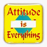Attitude is Everything Pin