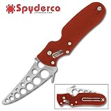Spyderco P'Kal G10 Red Trainer Folding Knife
