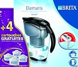 Brita - 1008043 - Coffret Noel Elémaris Meter - Noir + 4 Cartouches Gratuites