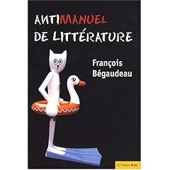 Antimanuel de litt�rature