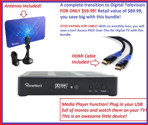 Mediasonic HW180STB HomeWorx HDTV Photo