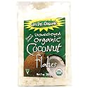 Let's Do Organic  Unsweetend Coconut Flakes, 7-Ounce Pouches (Pack of 12)