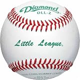 DIAMOND DLL2 LEATHER BASEBALLS, ECONOMY LITTLE LEAGUE (One dozen)