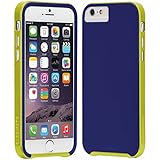 Case-Mate iPhone 6 Slim Tough - Blue/Chartreuse Green