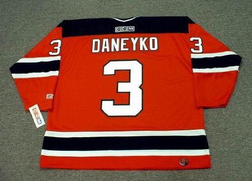KEN DANEYKO New Jersey Devils 2003 CCM Throwback Home NHL Hockey Jersey, XL