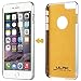 iPhone 6s Plus Case, ULAK Luxury Aluminum Chrome Coating Hybrid Hard Case Cover With PC Bumper for Apple iPhone 6s Plus / 6 Plus 5.5 Inch (Black)