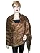 Mexican Red Jamawar Pashmina Shawl Wrap Throw Reversible Womens Stole