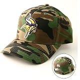 Urban Boundaries - Minnesota Vikings Standard Issue Green Camouflage Adjustable Baseball Cap