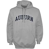 Auburn Tigers Ash Vertical Arch Hoody Sweatshirt