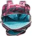 J World New York Sunrise Rolling Backpack, Block Pink, One Size