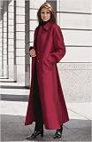 Women's Full Length Overcoat in Pure Cashmere