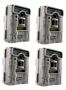 (4) MOULTRIE Game Spy D55IRXT Digital Infrared Trail Game Hunting Cameras - 5 MP